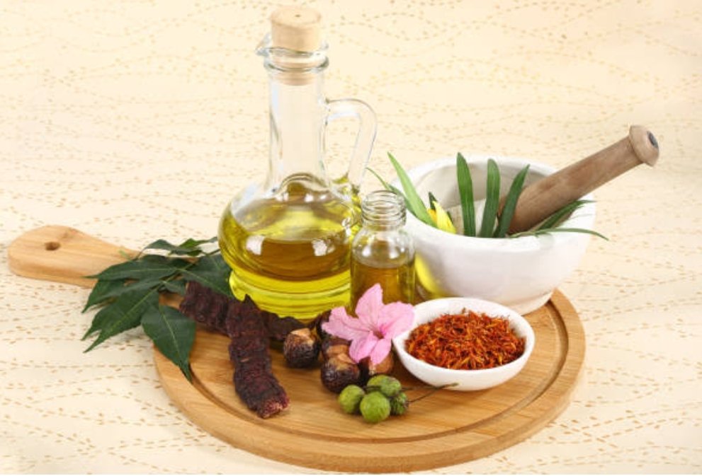 herbal hair oil